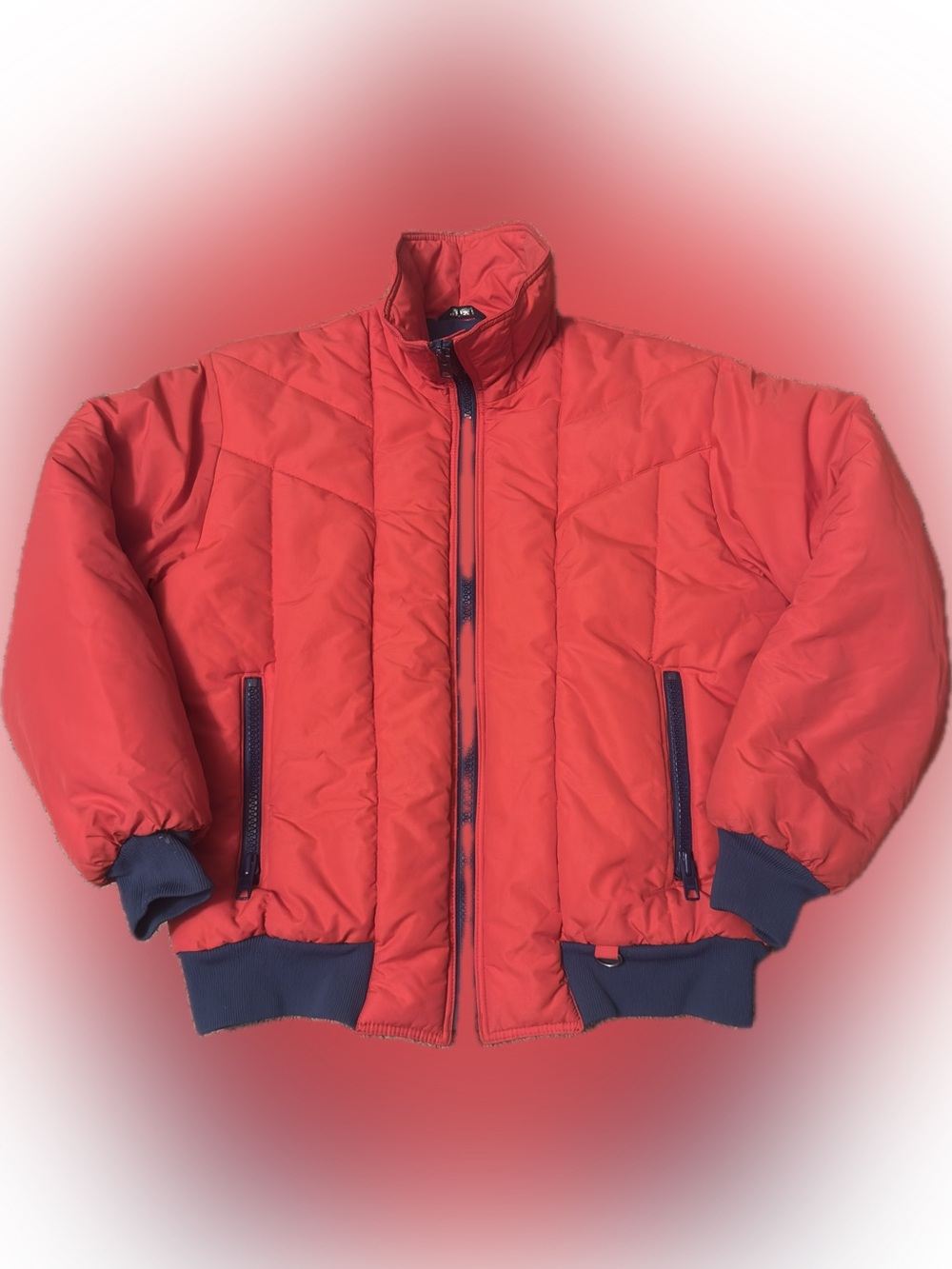 Vintage Farwest Seattle Puffer Jacket Men’s large Apres Ski 1980s Hong Kong